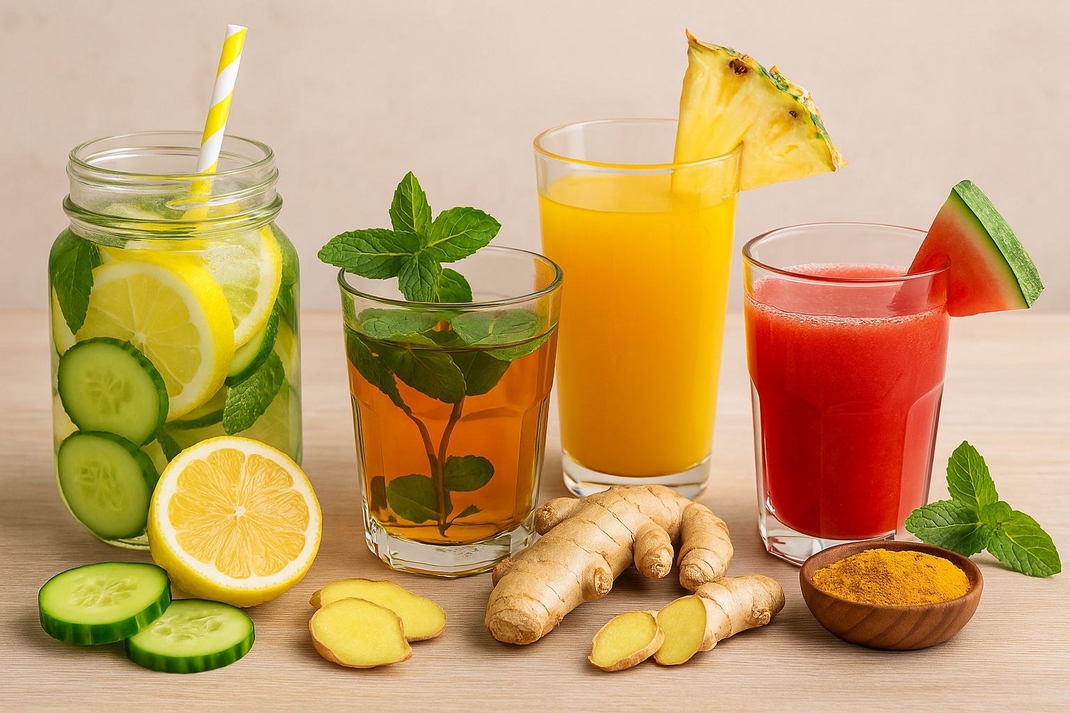 Dicas para desinchar: veja 7 bebidas que funcionam de verdade