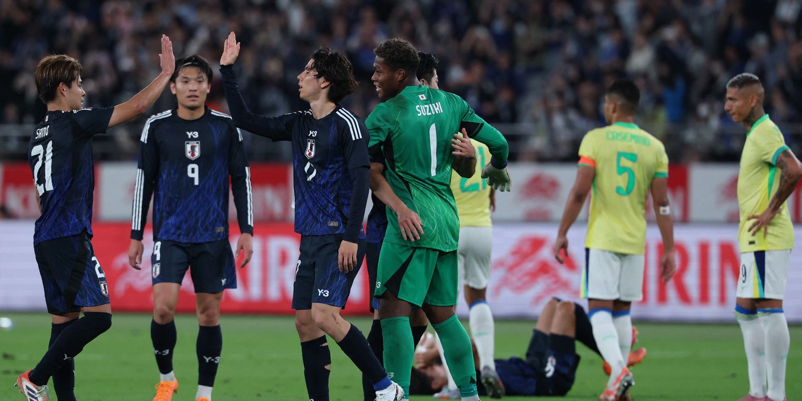 Brasil surpreendido: japão vence amistoso em tóquio