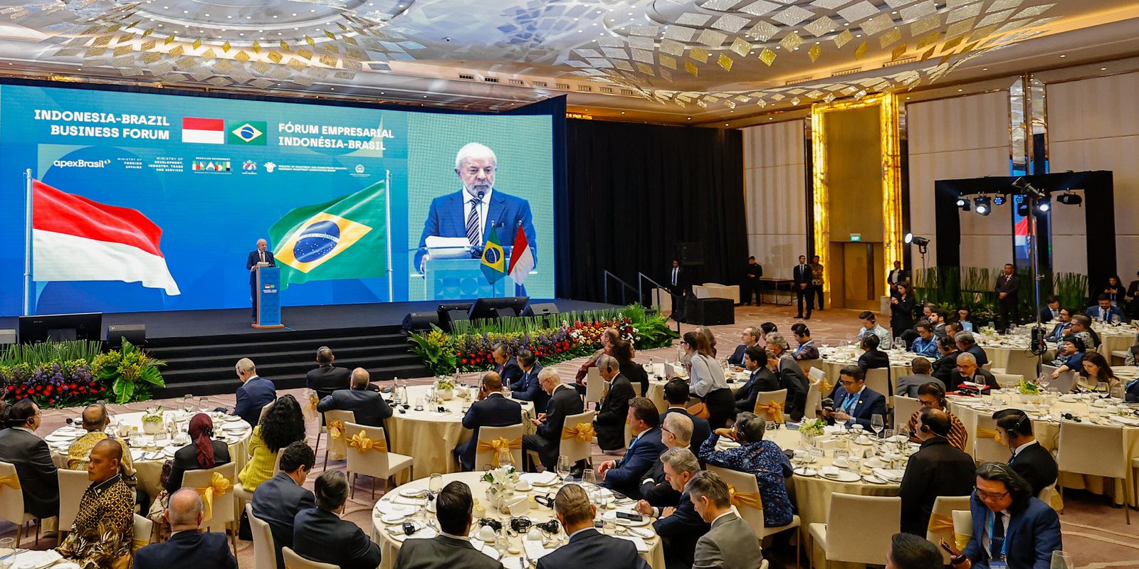 Lula defende uso de moedas locais para comércio entre brasil e indonésia