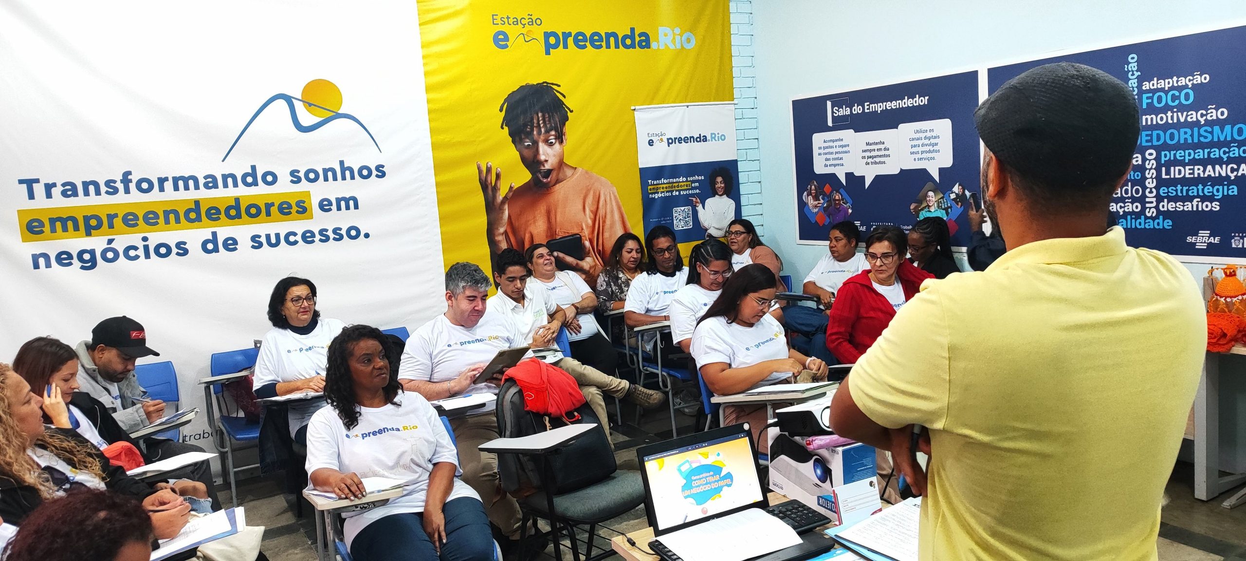 Ilha do governador ganha nova sala do empreendedor