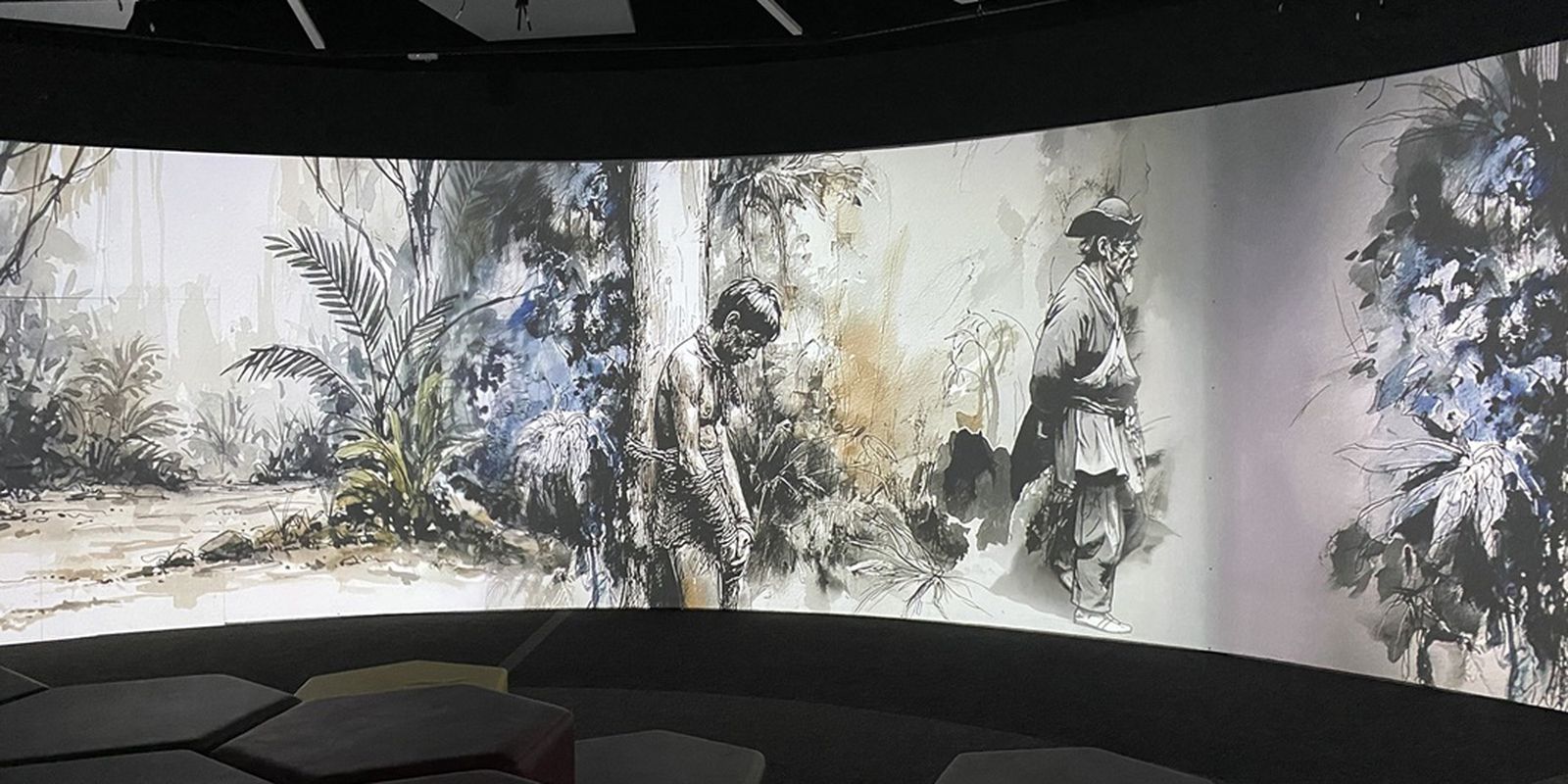 Exposição imersiva: a história do povo mura ganha vida no paraná