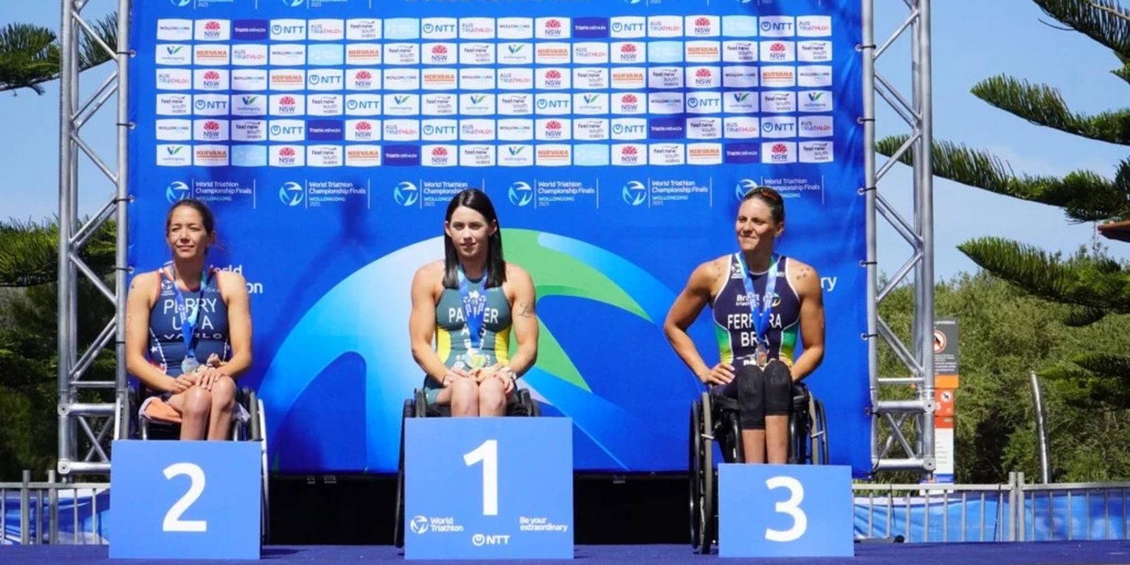 Jéssica ferreira garante bronze no mundial paralímpico de triatlo