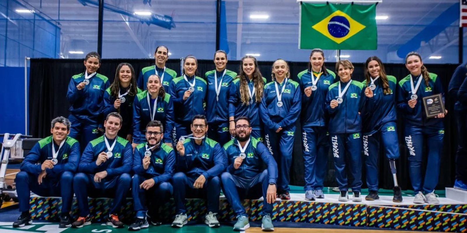 Vôlei sentado: brasil conquista prata dupla na copa do mundo