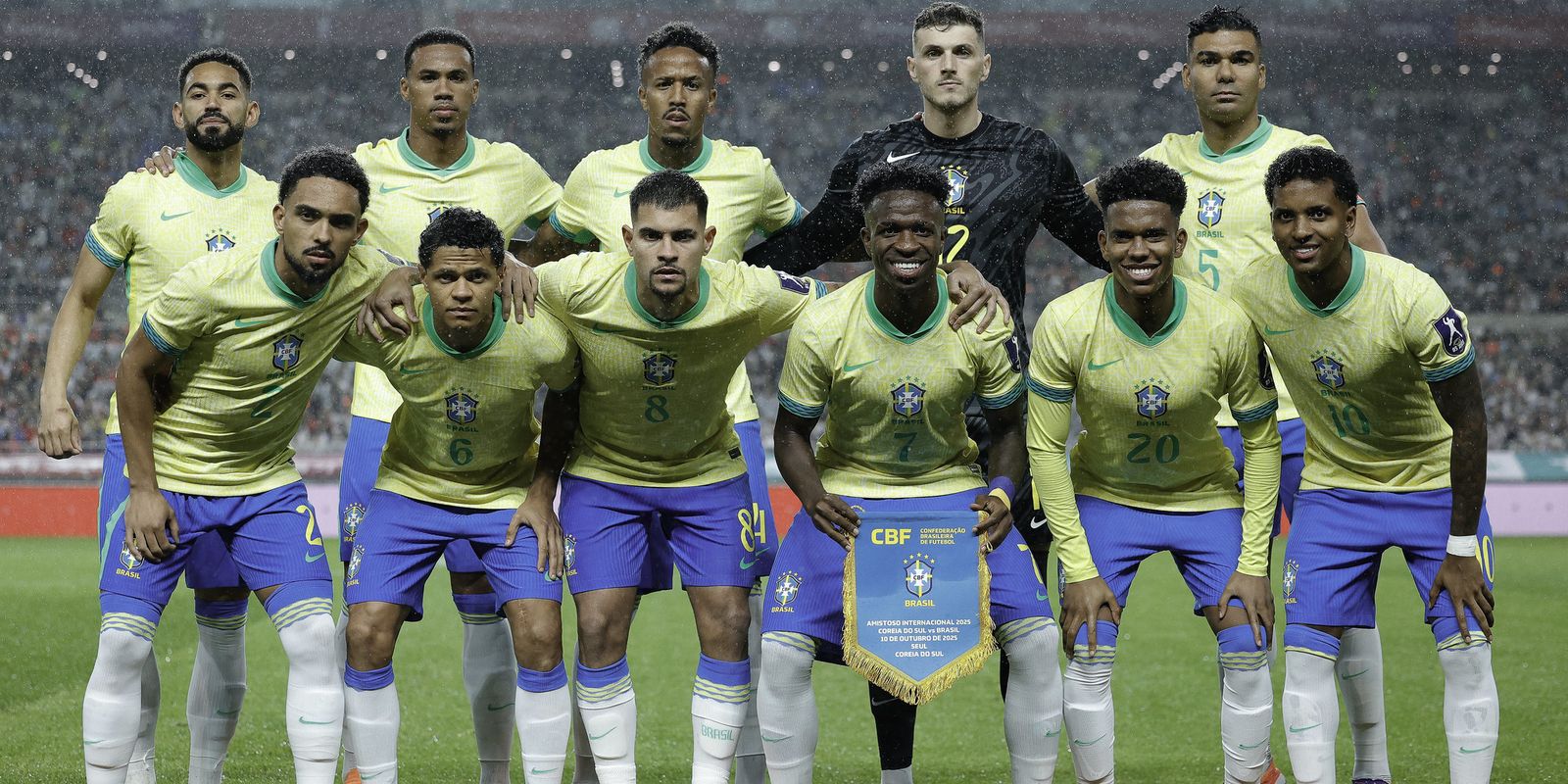 Brasil define amistosos contra senegal e tunísia para novembro de 2025