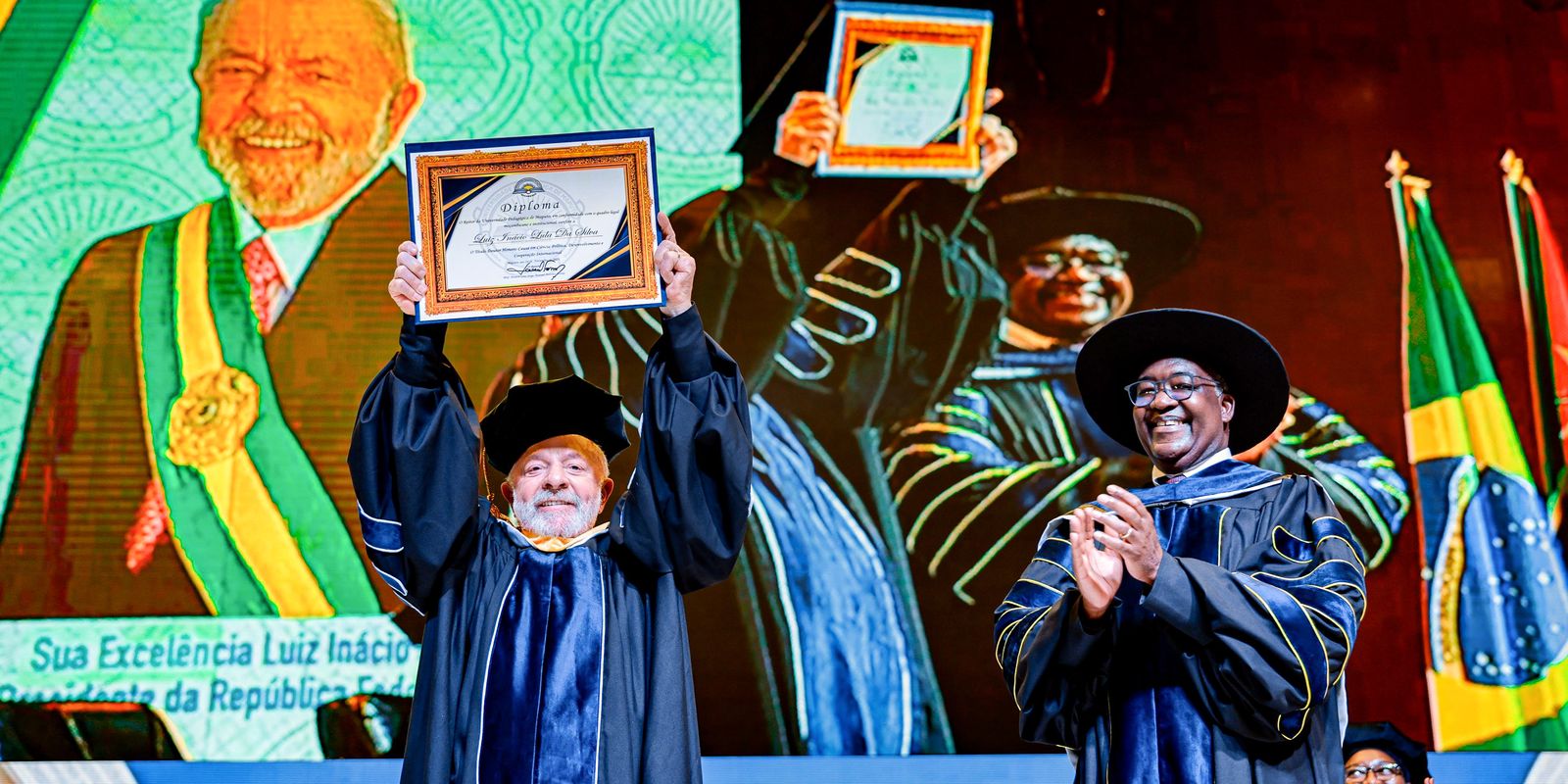 Lula recebe título honoris causa em moçambique por contribuições à educação
