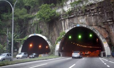Túneis do rio terão interdições noturnas para manutenção; confira os horários