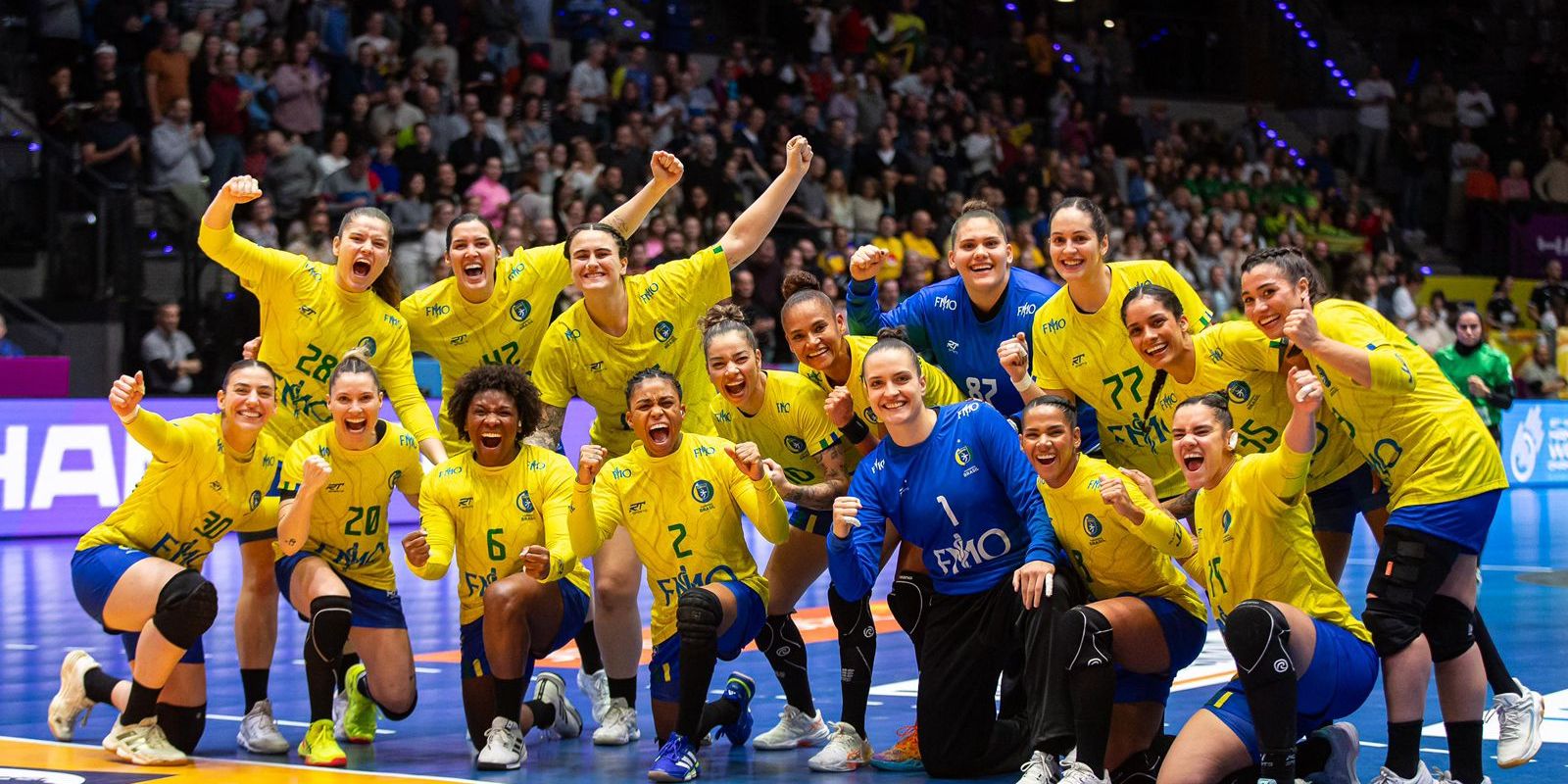Brasil domina cuba na estreia do mundial de handebol feminino
