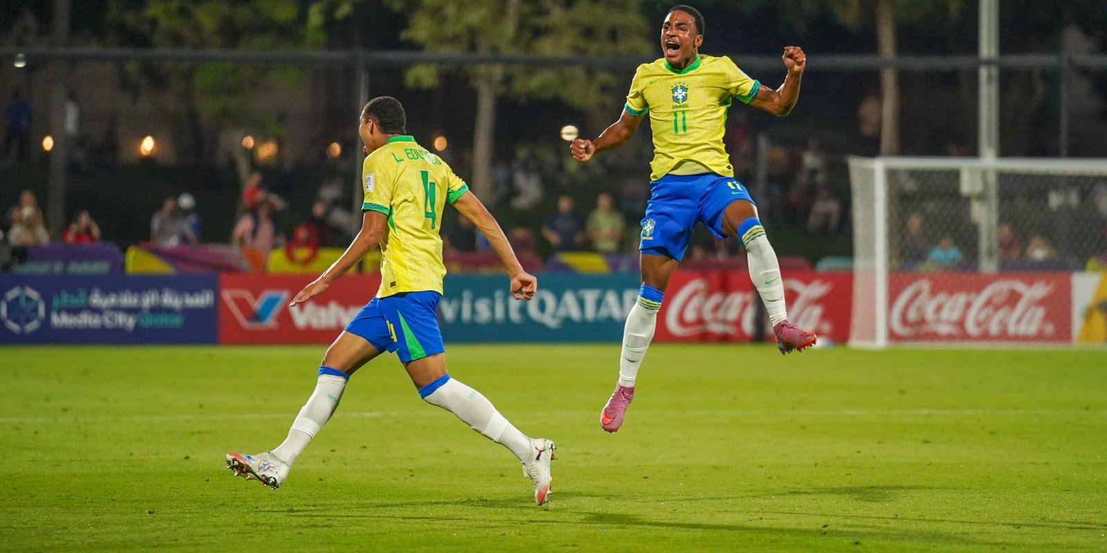 Brasil goleia indonésia e carimba vaga no mundial sub-17