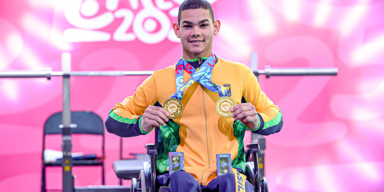 Parapan de jovens: brasil brilha com ouro e recorde mundial