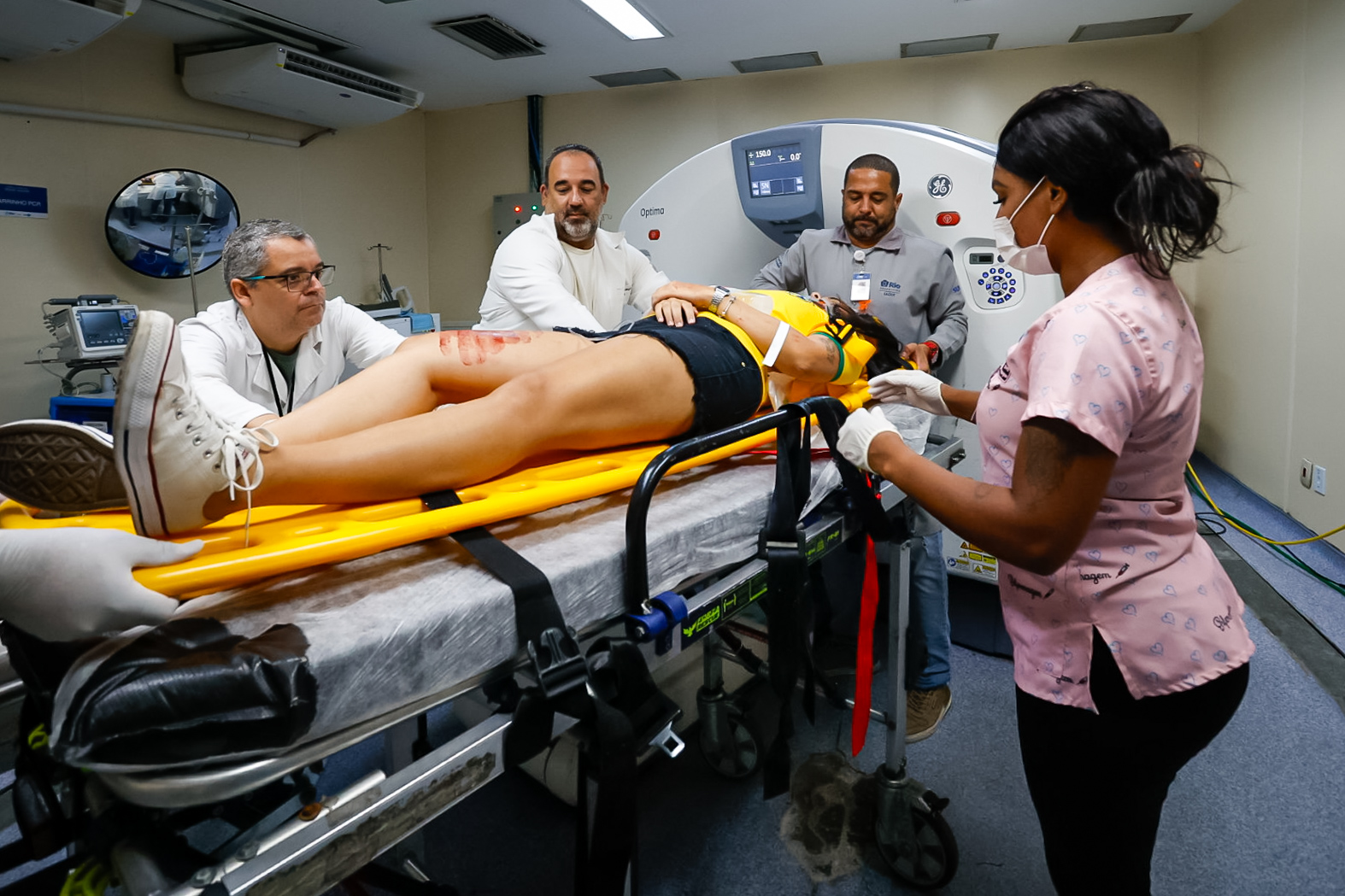 Souza Aguiar simula múltiplas vítimas em treinamento inédito para o Carnaval 2026
