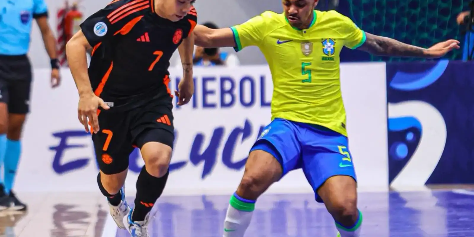 Seleção brasileira de futsal reage e empata em estreia difícil na Copa América