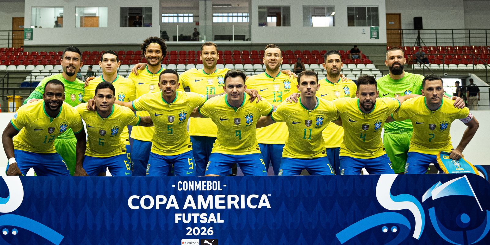 Brasil busca vaga na final da Copa América de futsal contra o Peru neste sábado