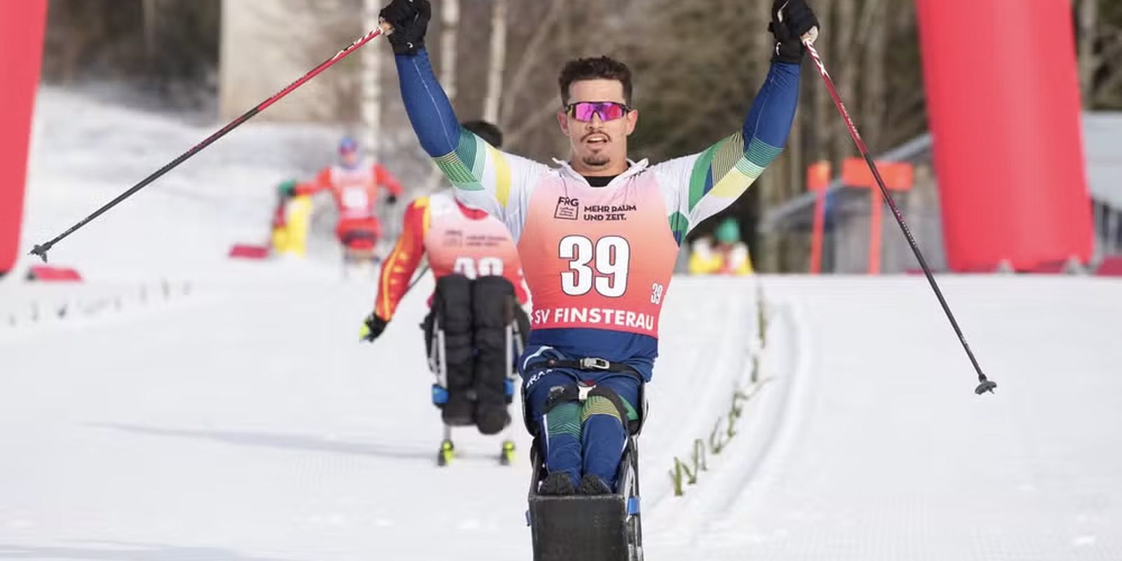 Mais um ouro para o Brasil: Cristian Ribera vence Copa do Mundo de esqui na Alemanha