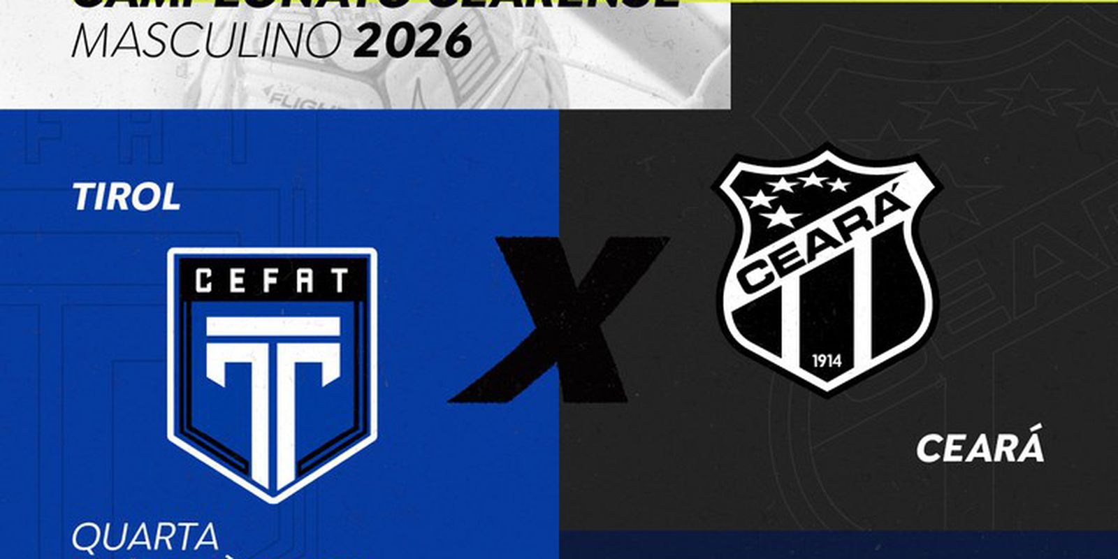 Não perca! Ceará x Tirol ao vivo na TV Brasil nesta quarta-feira pelo Campeonato Cearense