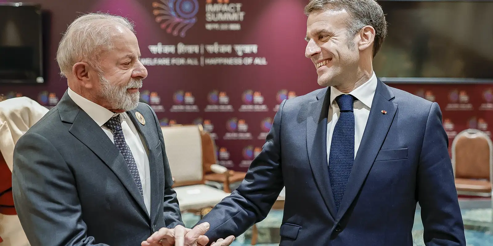 Lula e Macron: saiba os detalhes da reunião que agitou a cúpula de inteligência artificial na Índia