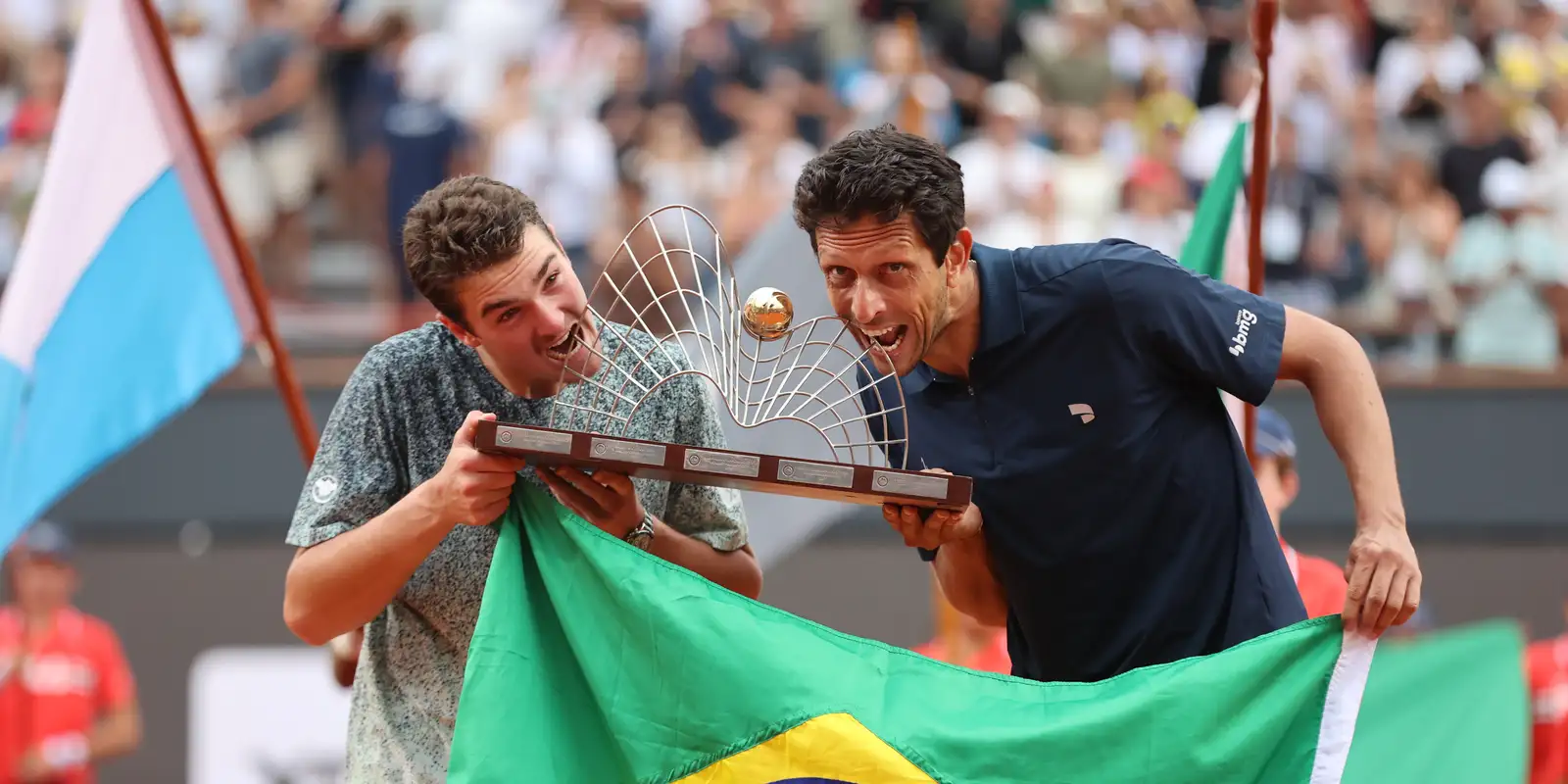 Fonseca e Melo fazem história e conquistam o Rio Open de duplas