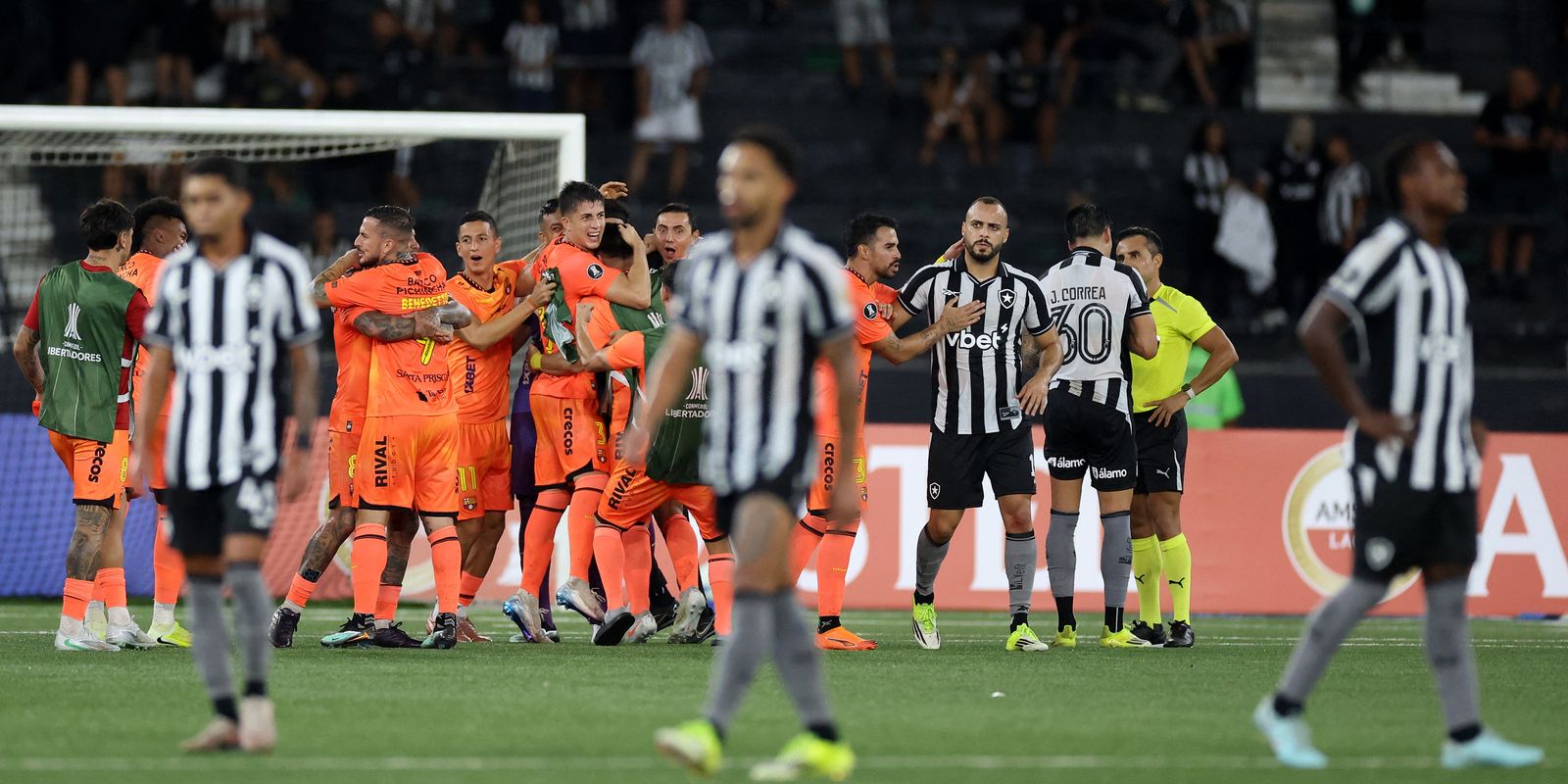 Fim da linha na Libertadores: Botafogo perde em casa e disputará a Sul-Americana