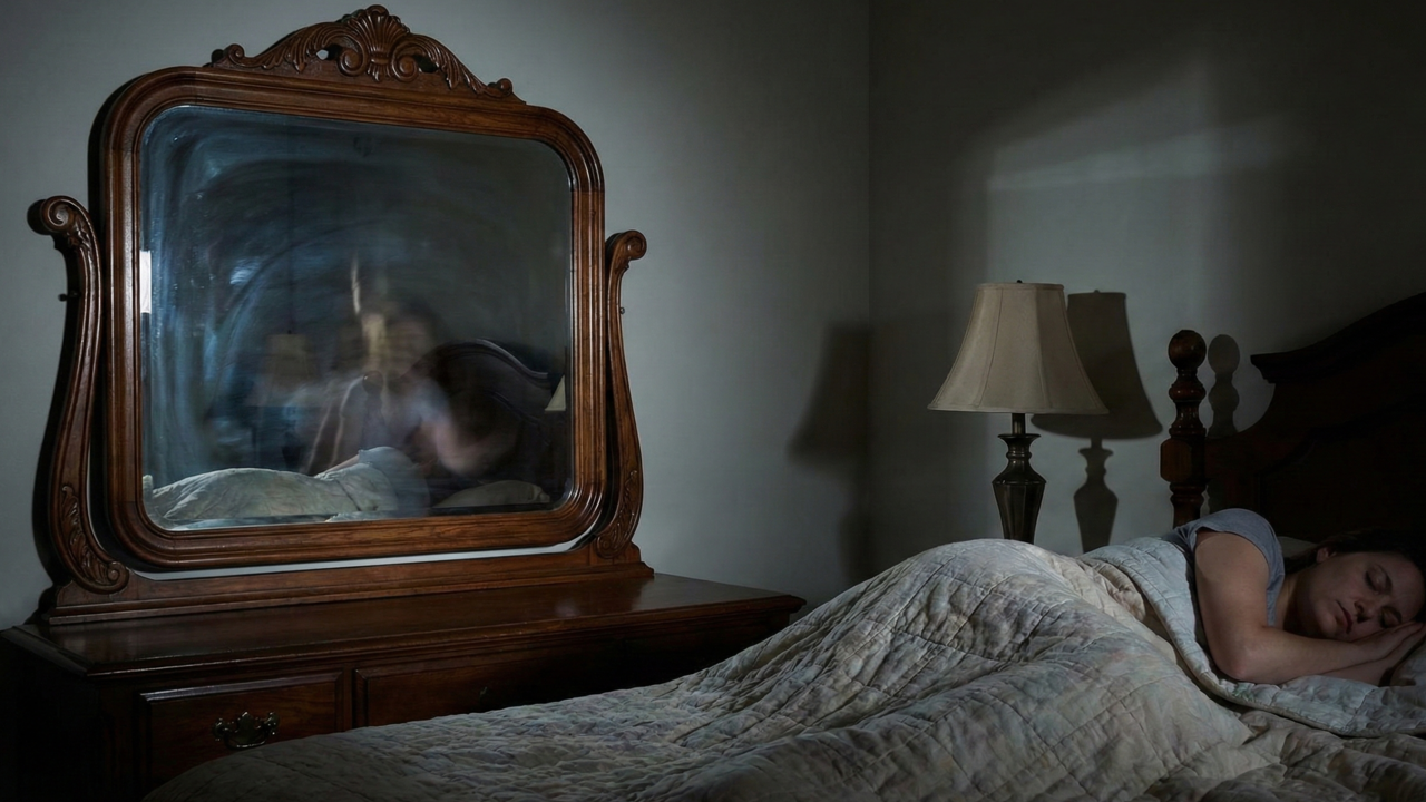 O que significa dormir com um espelho virado para a cama? A psicologia explica