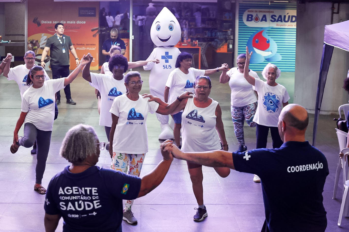 Saúde no metrô: Academia Carioca mobiliza cariocas contra o sedentarismo