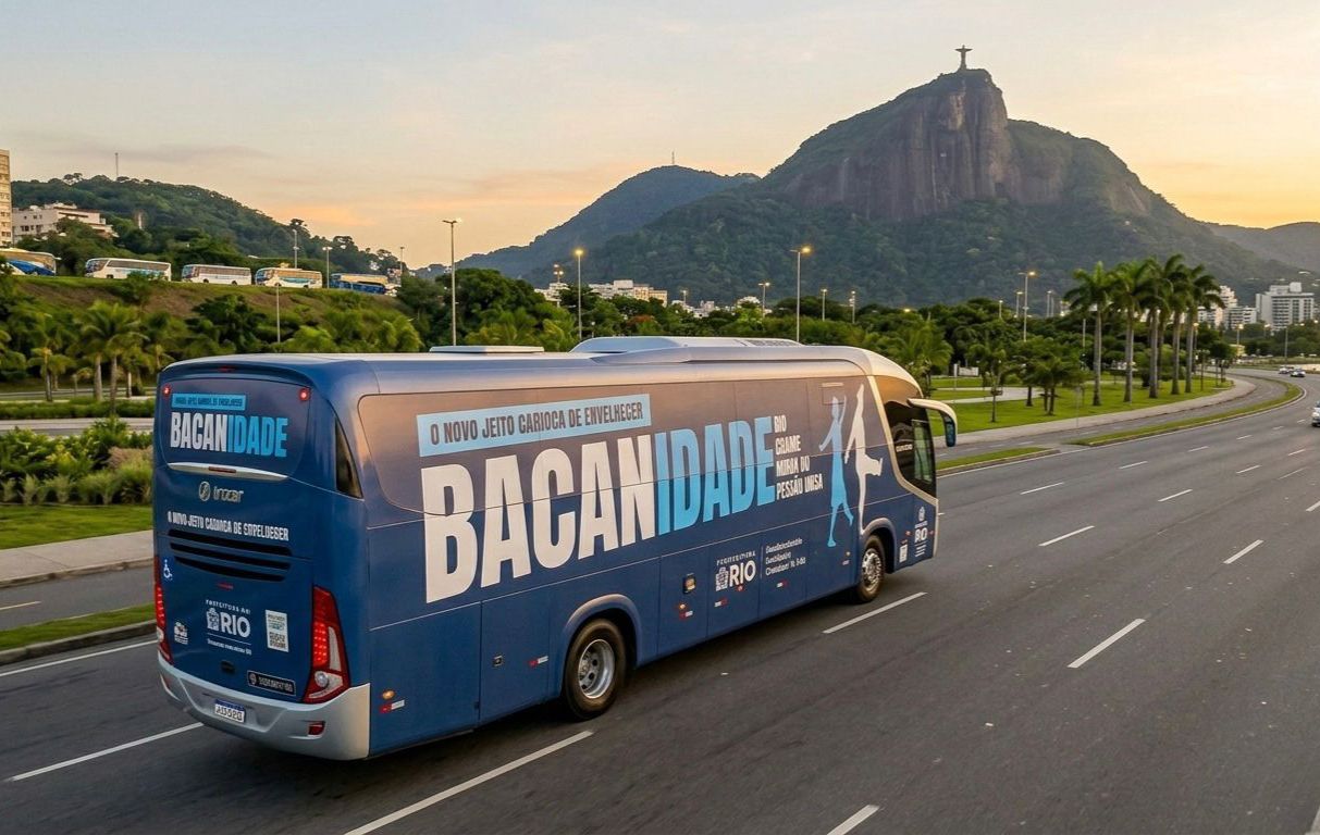 Rio de Janeiro lança ônibus Bacanidade para a melhor idade: veja como aproveitar lazer e cultura