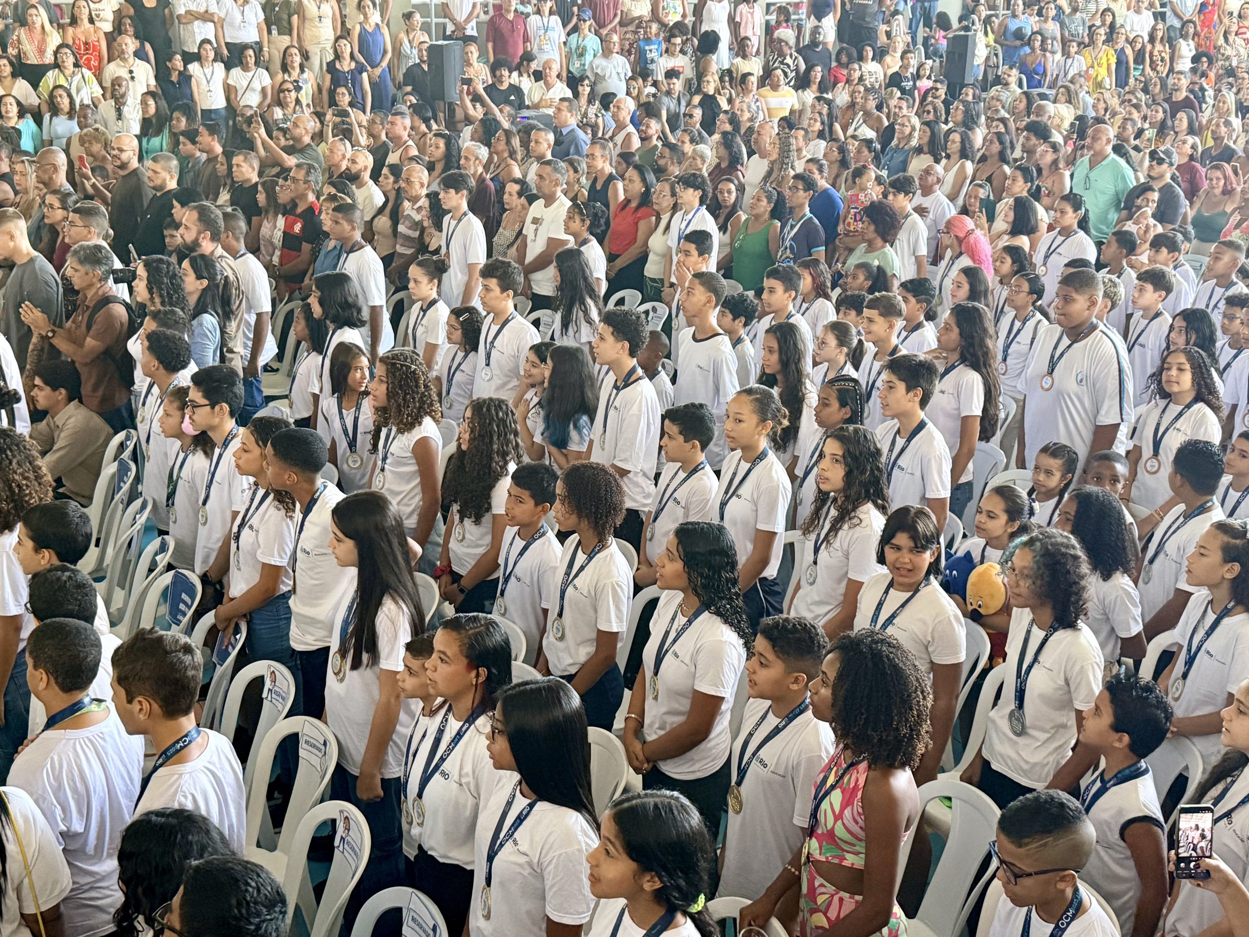 Prefeito do Rio premia vencedores da Olimpíada Carioca de Matemática 2025