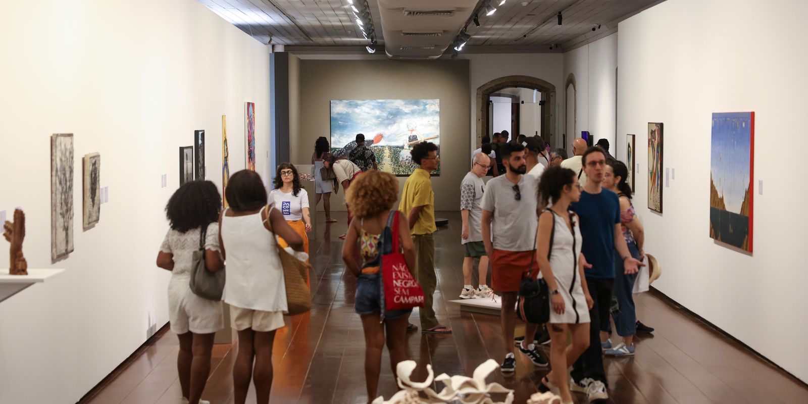 Paço Imperial no Rio celebra 40 anos com exposição de mais de 100 artistas
