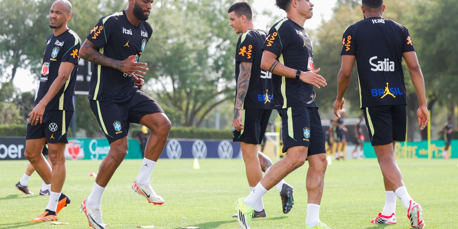 Ancelotti testa nova escalação para o Brasil encarar a Croácia nesta terça