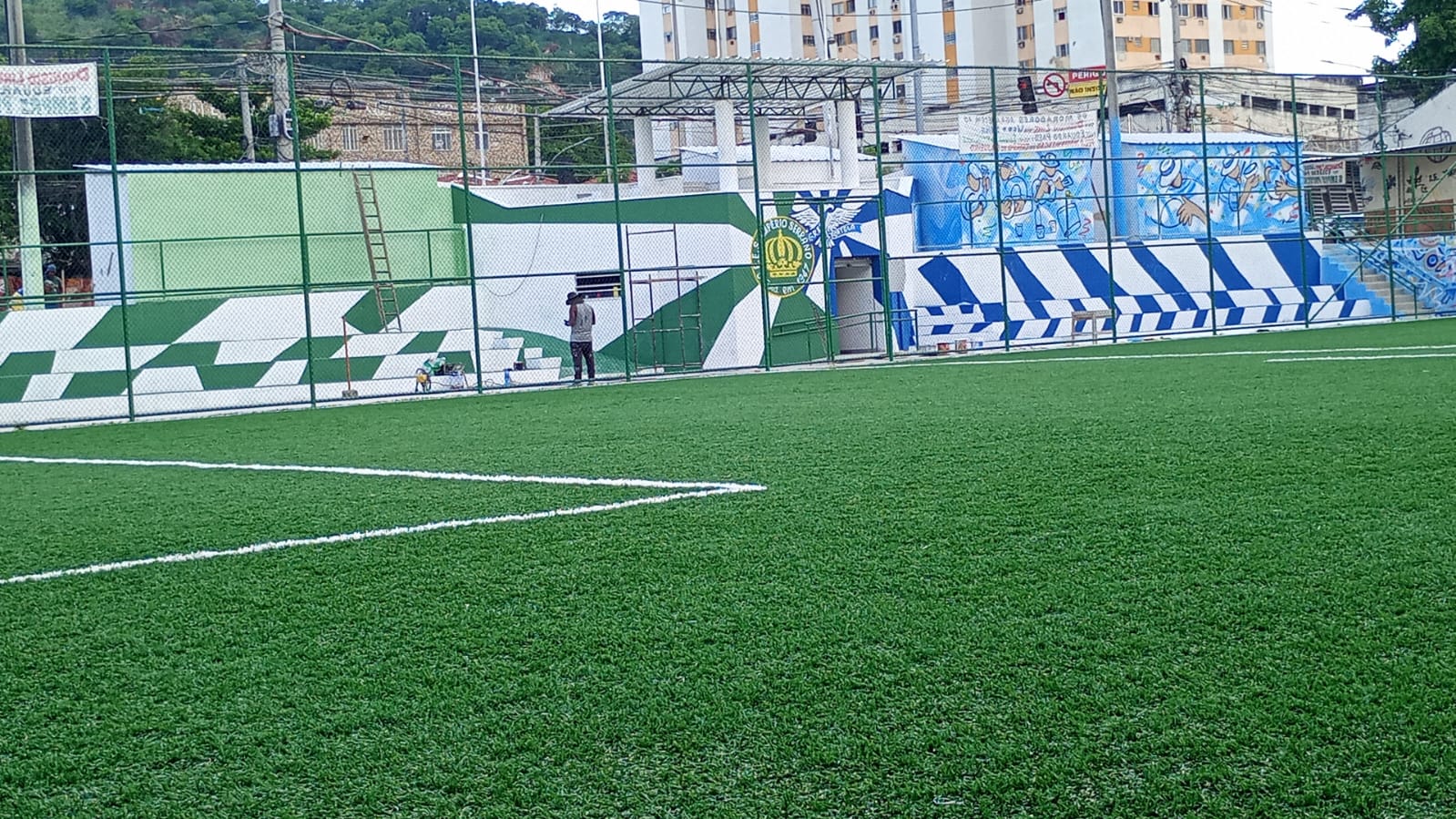 Campo do Cajueiro em Madureira é totalmente revitalizado e já está pronto para a comunidade