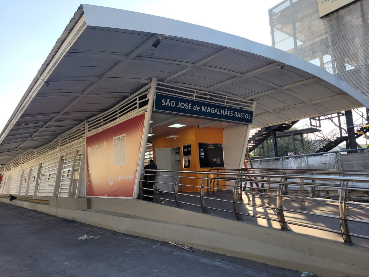 Após incêndio, estação Magalhães Bastos da Transolímpica reabre neste sábado