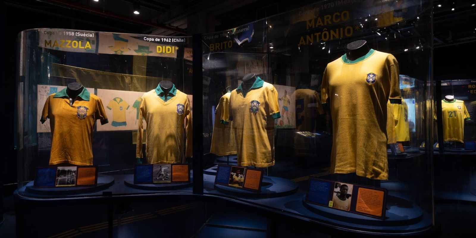 Descubra a história emocionante da camisa canarinho em exposição no Museu do Futebol