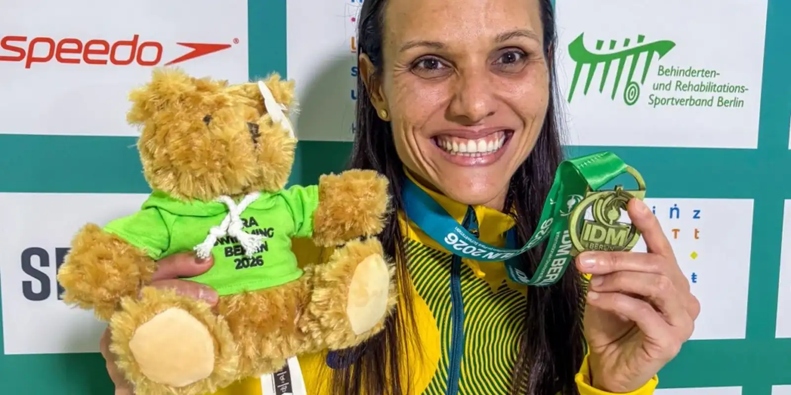 Brasil celebra 37 pódios em Berlim; Carol Santiago lidera com mais um ouro