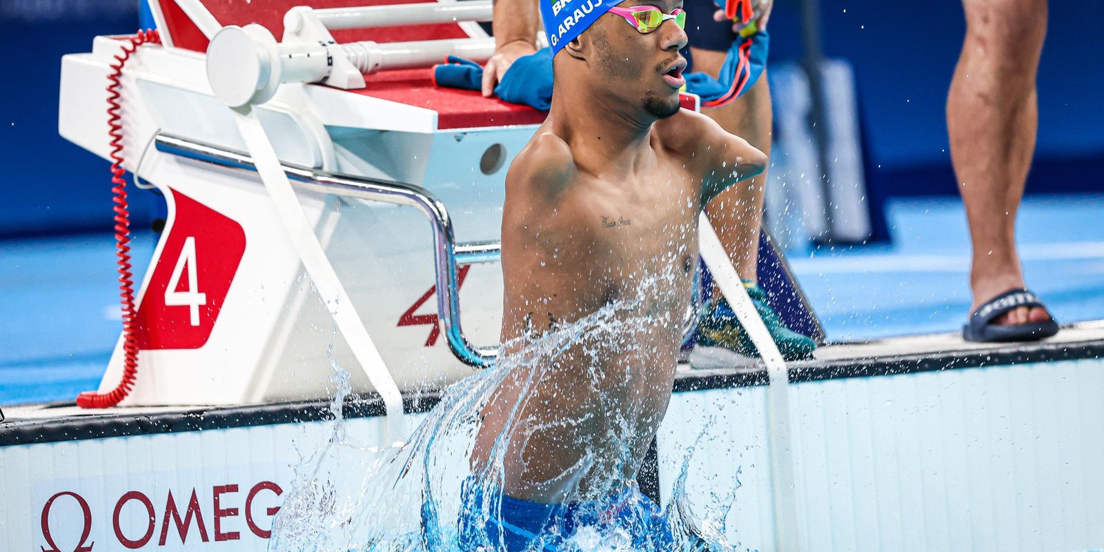 Brasil celebra 19 pódios e Gabrielzinho conquista dois ouros na natação paralímpica em Berlim