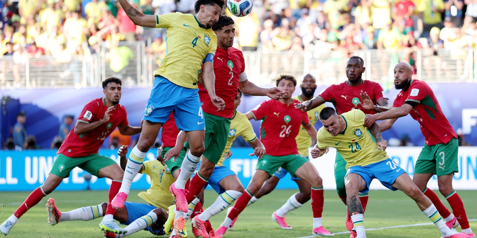 Copa do Mundo: Brasil empata em estreia tensa contra Marrocos nos EUA