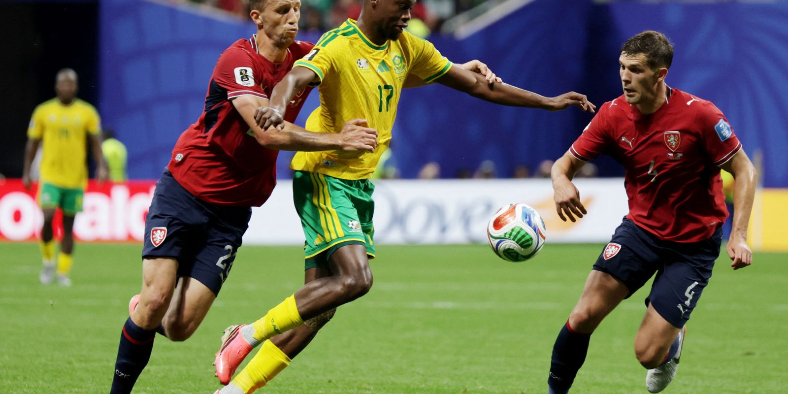 Copa 2026: África do Sul reage e empata com República Tcheca após gol relâmpago