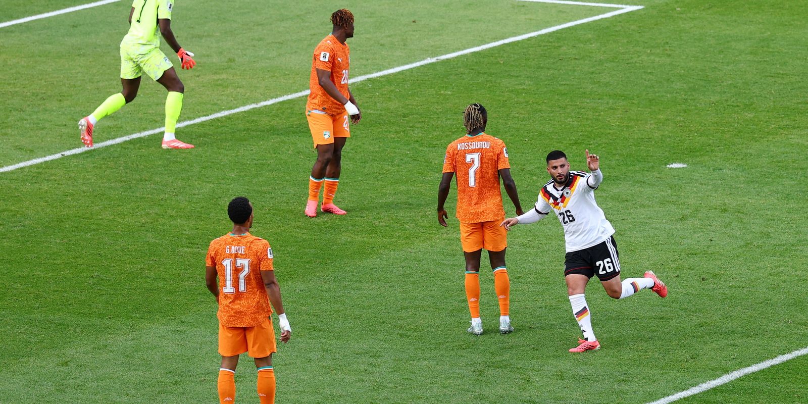 Herói improvável! Alemanha vira contra a Costa do Marfim e avança na Copa do Mundo