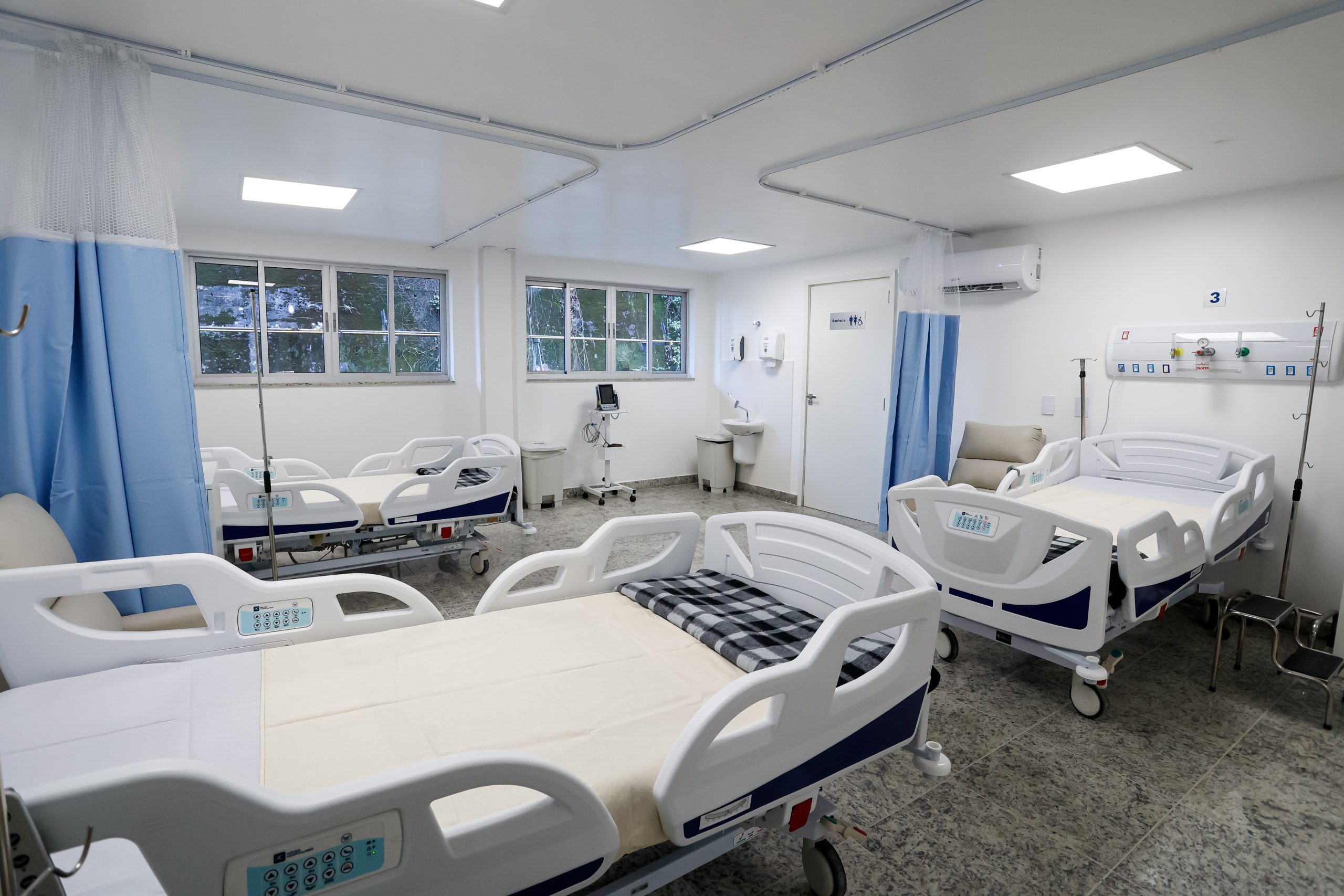 Hospital Cardoso Fontes, no Rio, inaugura novas enfermarias para atender mais pacientes