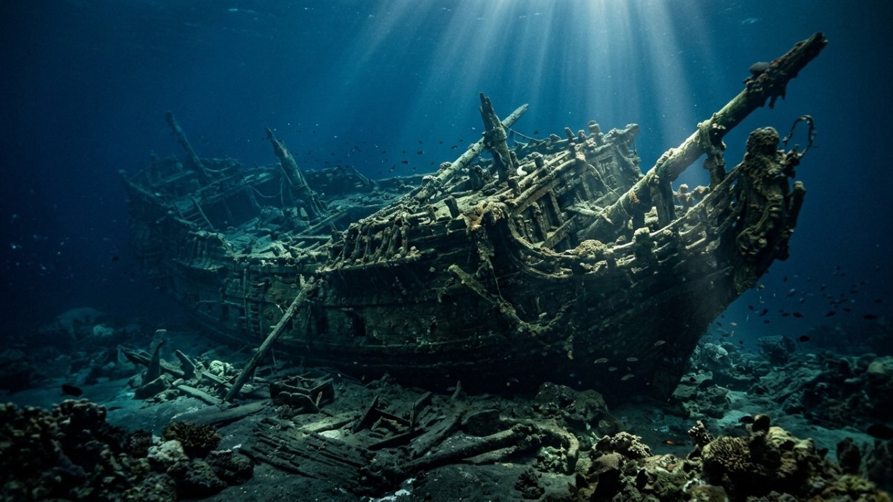 Navio misterioso de 250 anos no norte da Europa revela relíquias intactas
