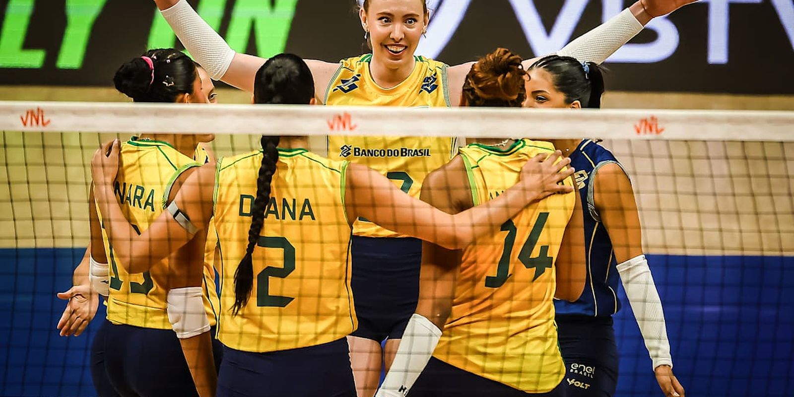 Seleção feminina de vôlei do Brasil joga hoje; confira a programação da Liga das Nações