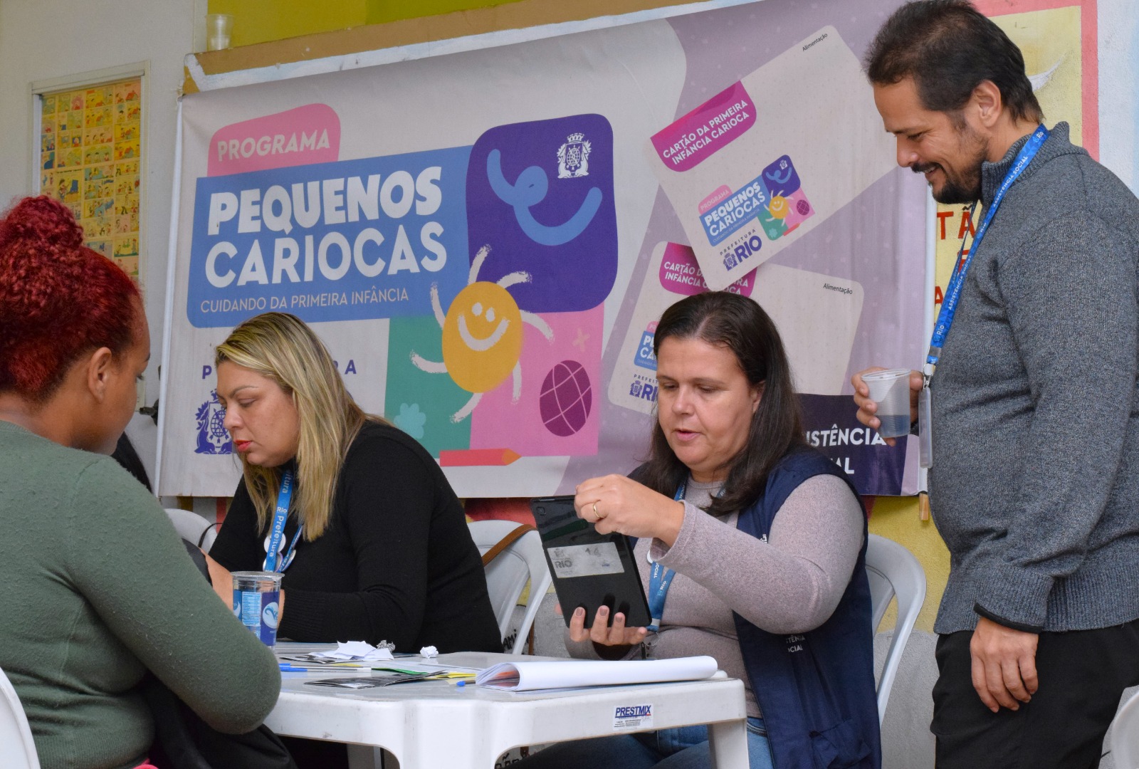 Terceira fase do Cartão da Primeira Infância Carioca beneficia mais de 2,6 mil famílias no Rio
