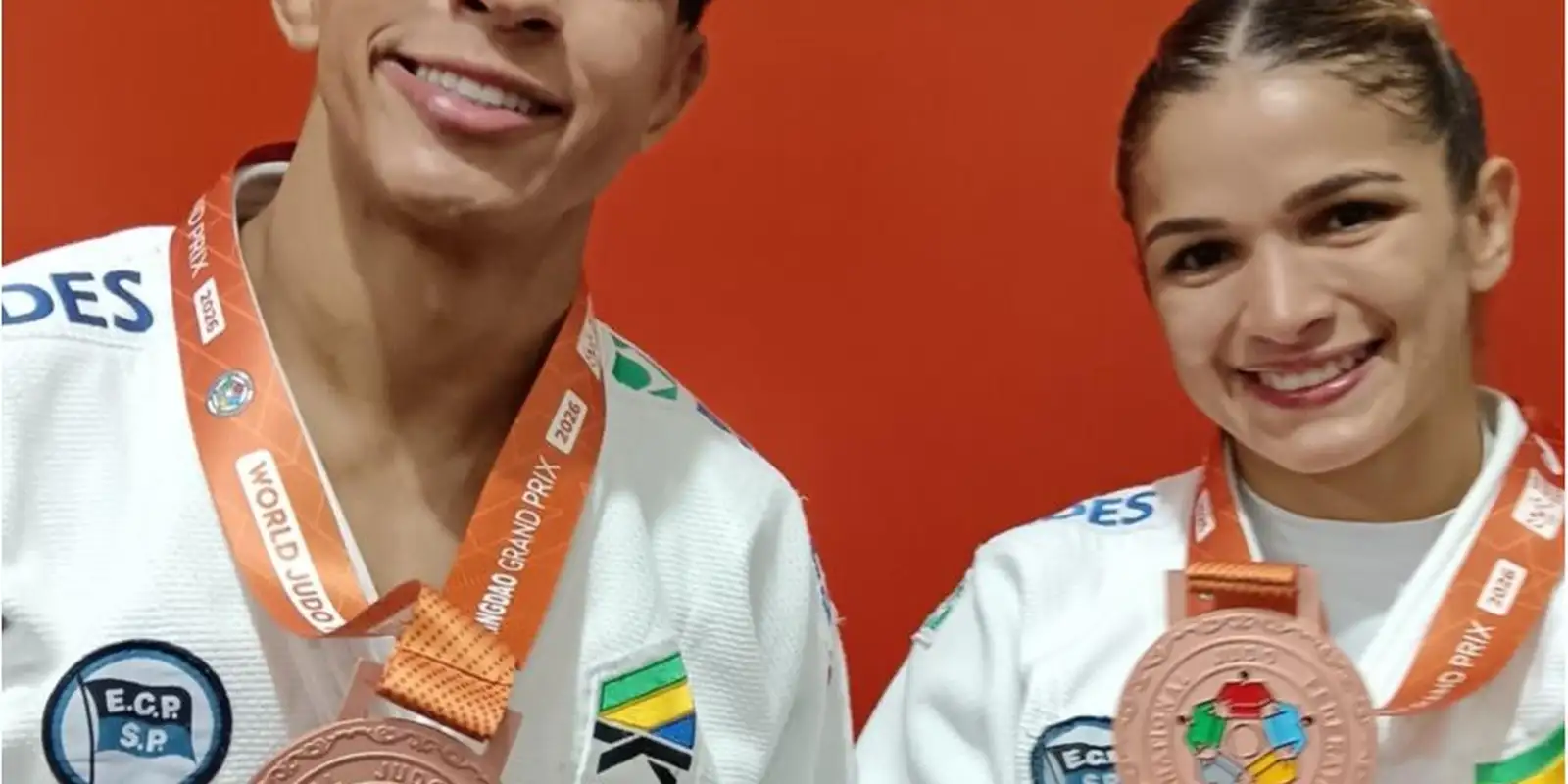 Judô brasileiro: dupla brilha e garante dois bronzes em Grand Prix na China