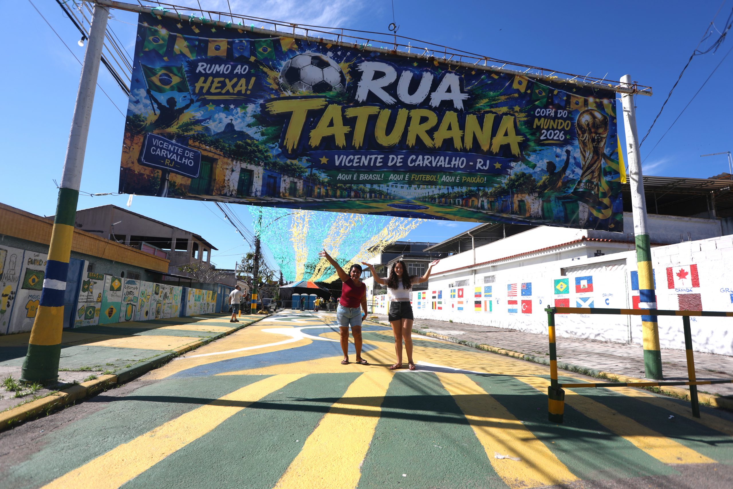 Rio de Janeiro revela os vencedores do concurso de decoração de rua da Copa do Mundo