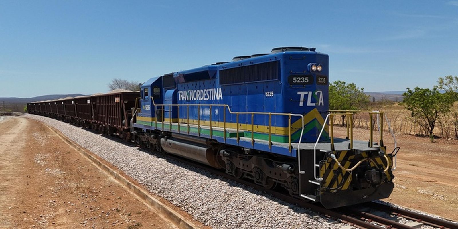 Ferrovia Transnordestina supera 100 km de trilhos e acelera obra estratégica para o Nordeste
