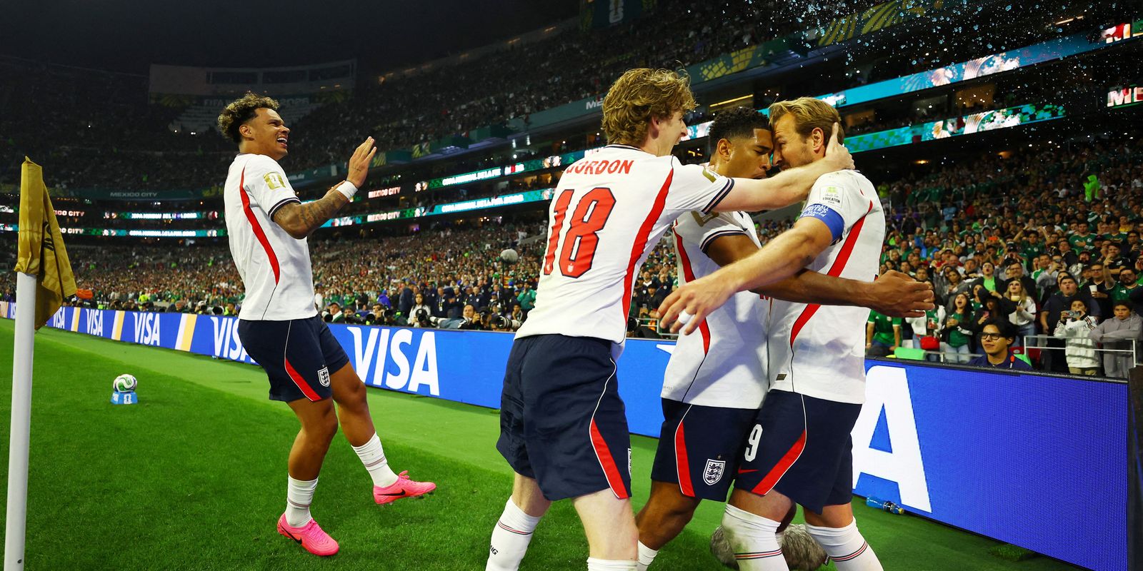 Inglaterra supera México no Azteca em jogo eletrizante e avança na Copa do Mundo