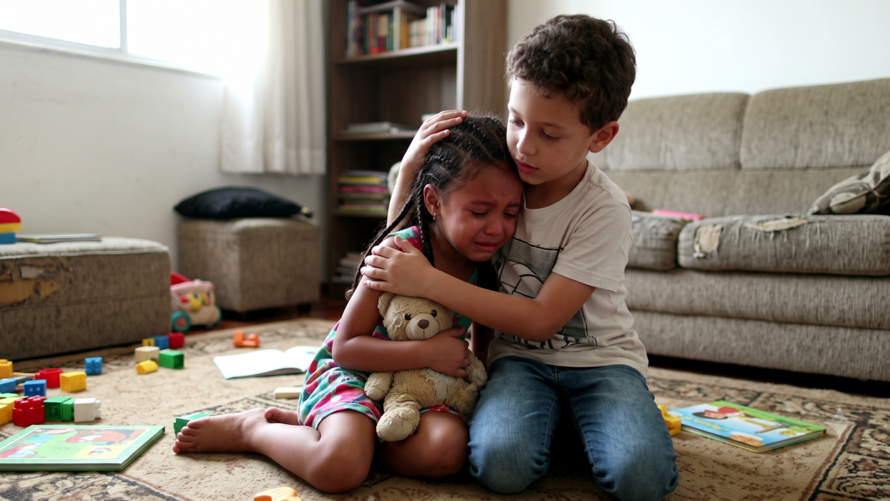 A psicologia revela: quem foi apoio emocional dos irmãos na infância desenvolve uma habilidade rara