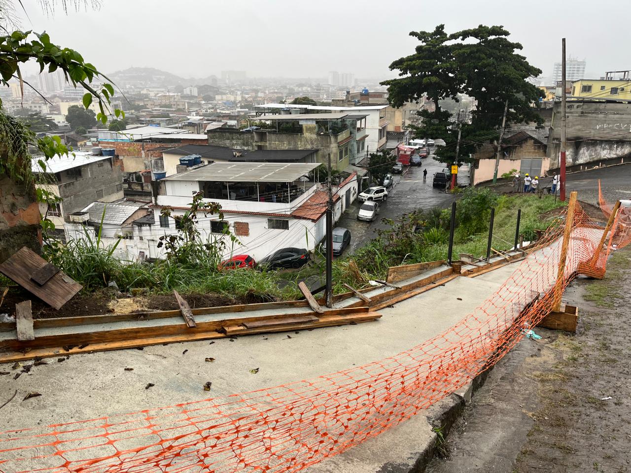 Morro do Adeus recebe grandes obras para transformar mobilidade e segurança