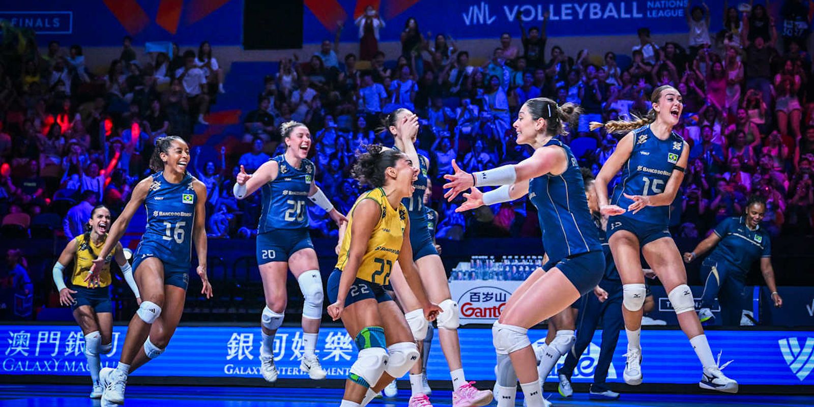 Brasil faz virada épica sobre a Itália e garante vaga na final da Liga das Nações