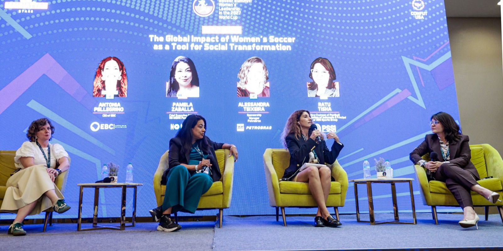 Copa Feminina de 2027 no Brasil ganha destaque em congresso nos Estados Unidos