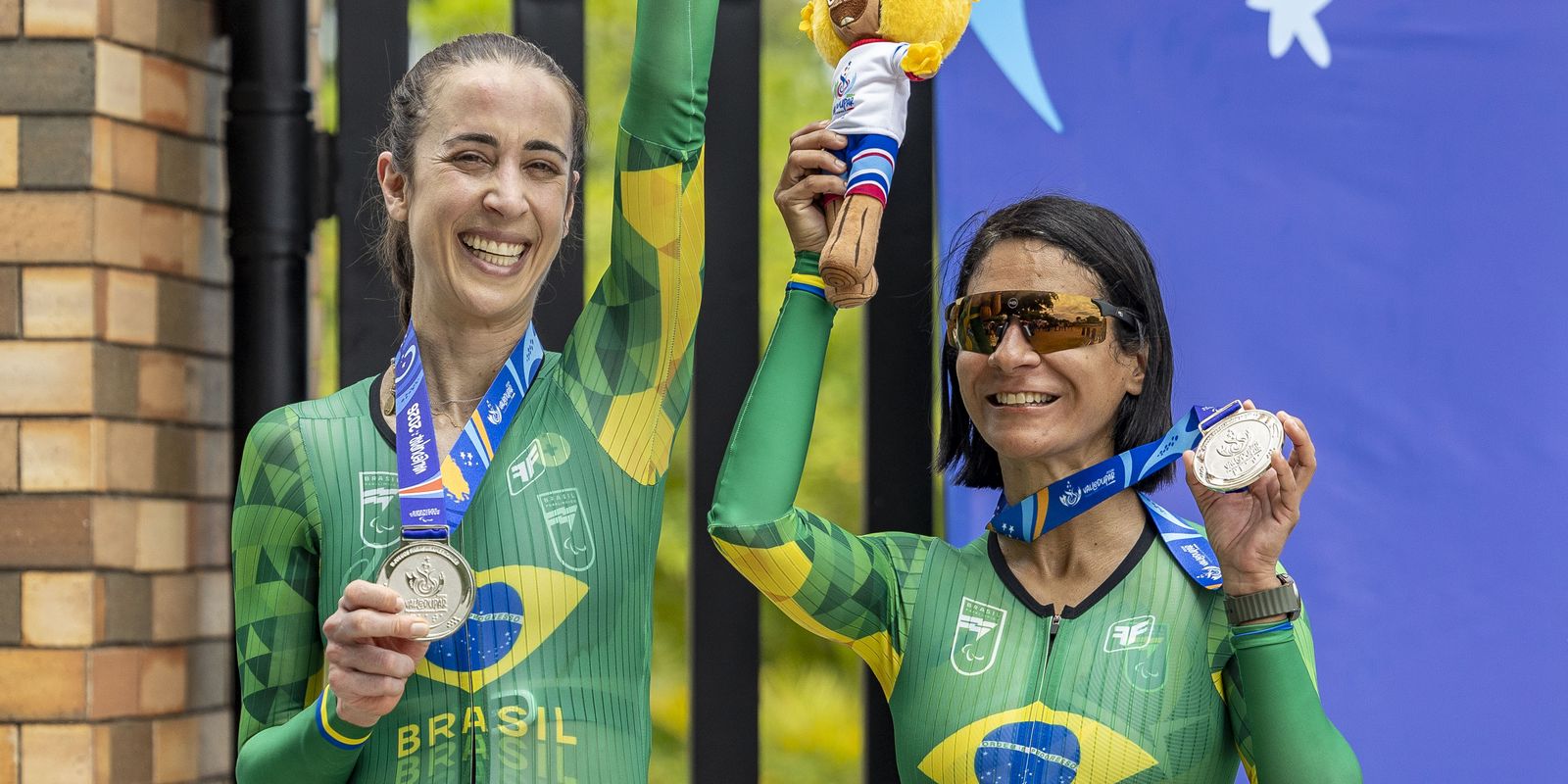 Jerusa Geber, estrela do atletismo, brilha e fatura prata no ciclismo dos Jogos Parasul-Americanos