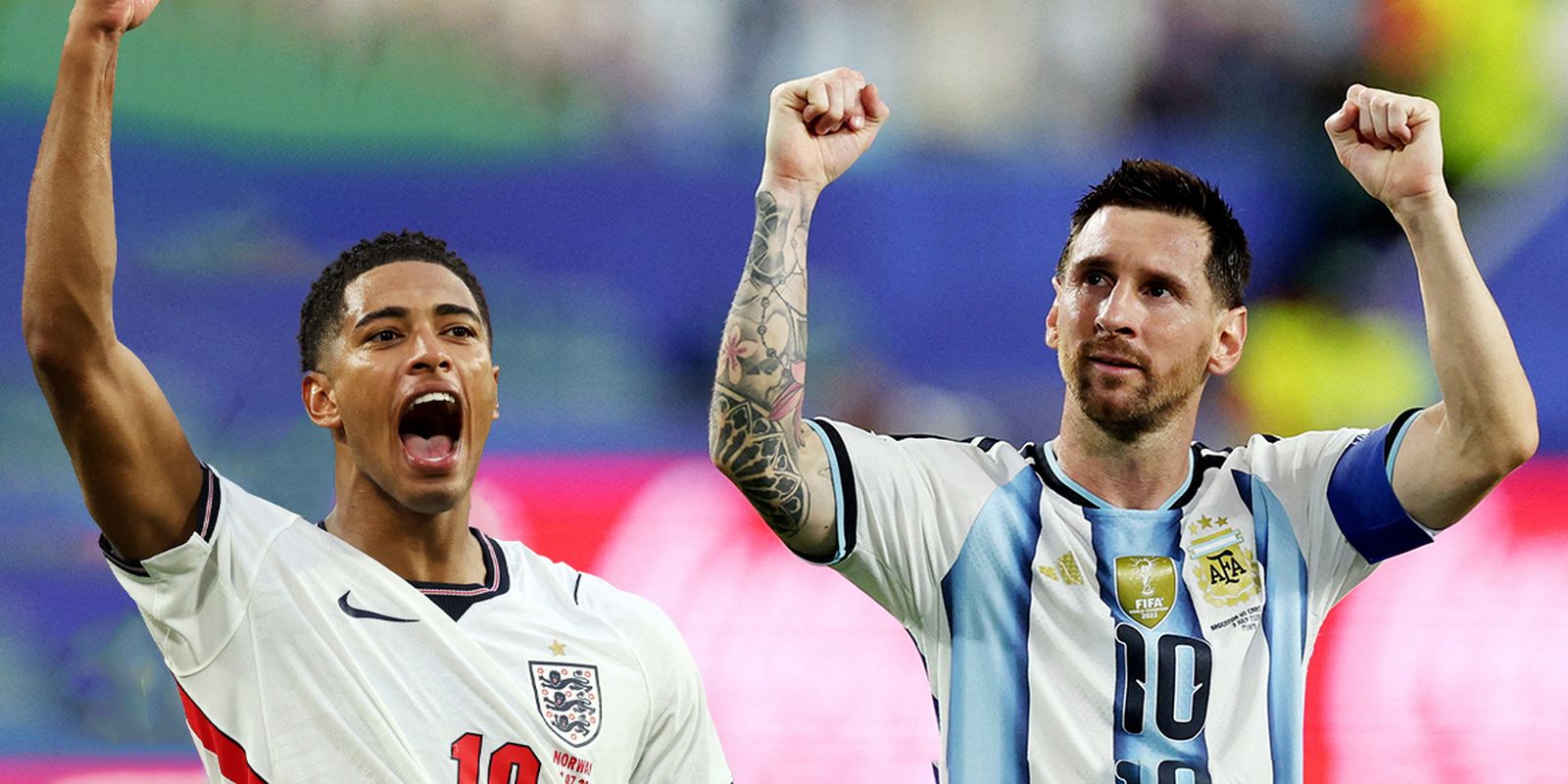 Copa do Mundo: Argentina e Inglaterra duelam na semifinal com times quase completos