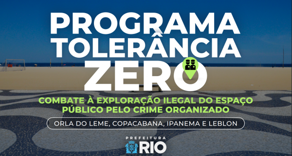 Tolerância zero no Rio: prefeitura combate exploração ilegal na orla